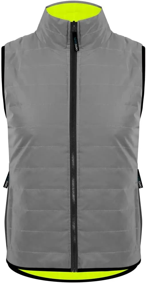 | Men's Sierra Reversible Cycling Vest | Safety Yellow | High Visibility Reflective