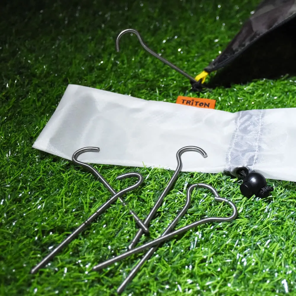 超輕鈦合金營釘 Titanium Hook Tent Stake