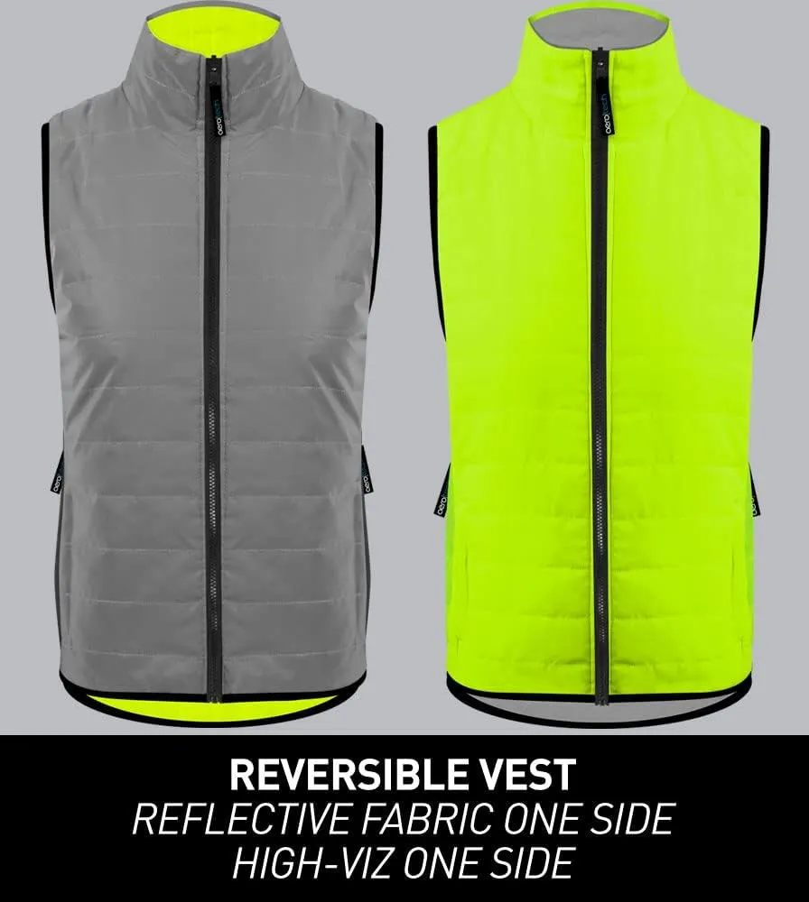 | Women's Sierra Vest | Reversible Hi-Viz Reflective and Safety Yellow