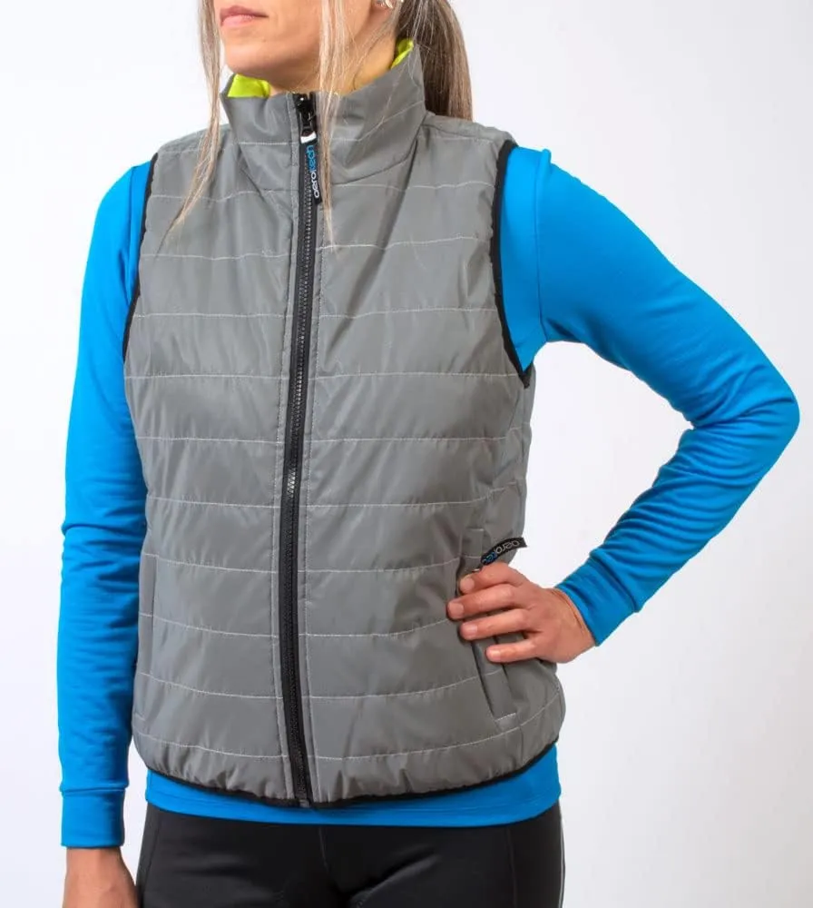 | Women's Sierra Vest | Reversible Hi-Viz Reflective and Safety Yellow