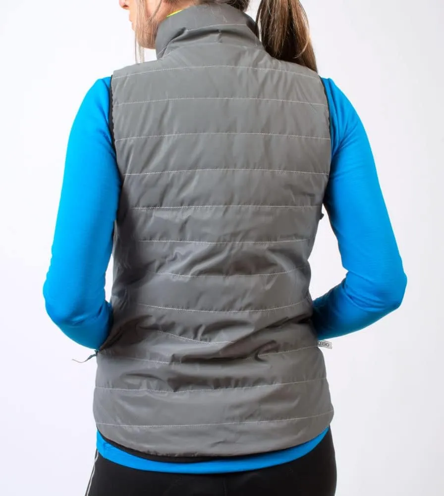| Women's Sierra Vest | Reversible Hi-Viz Reflective and Safety Yellow