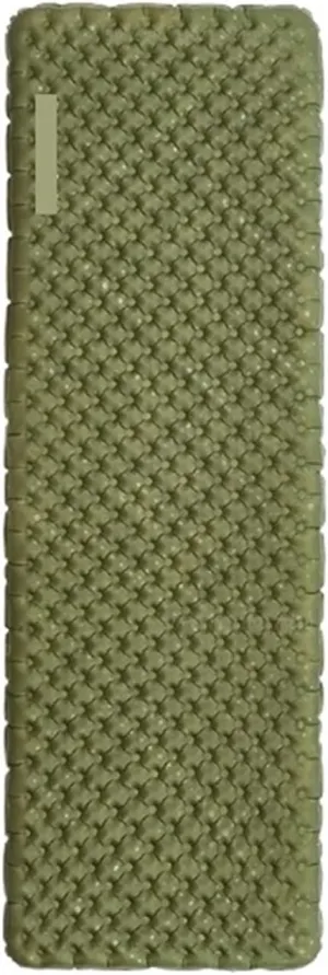 1-2 Person Ultralight Square/Mummy Inflatable Mat Outdoor Portable Camping Tent Thicker Warm Moisture Proof Floor Mat (Squaregreenenlarge)