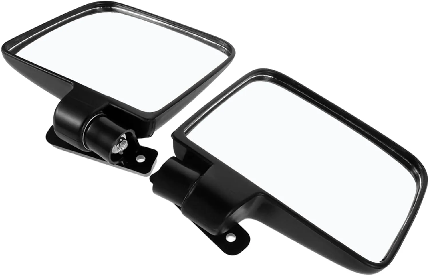 1 Set Of Golf Cart Rear View Mirror: Golf Cart Side Mirrors Enhanced Safety - Clear Rearview Reflection Wide Angle Viewing For Parking