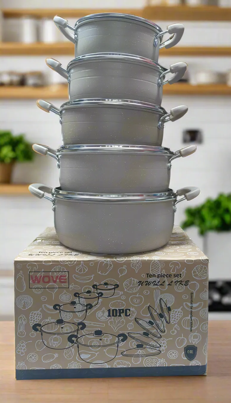 10pcs Nonstick cookware set