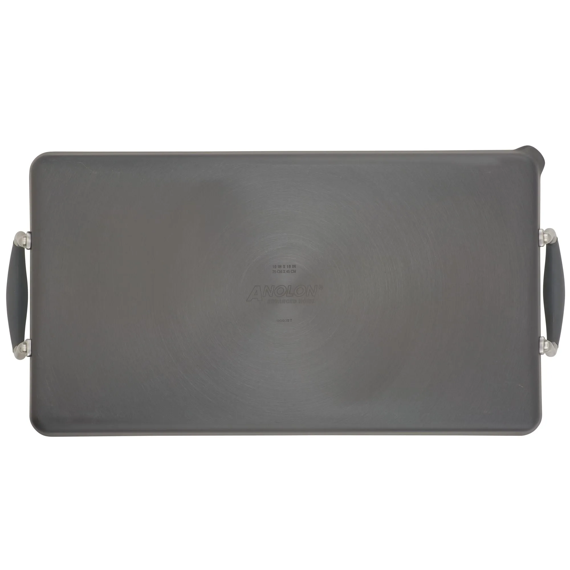 10" x 18" Double Burner Griddle with Multi-Purpose Rack