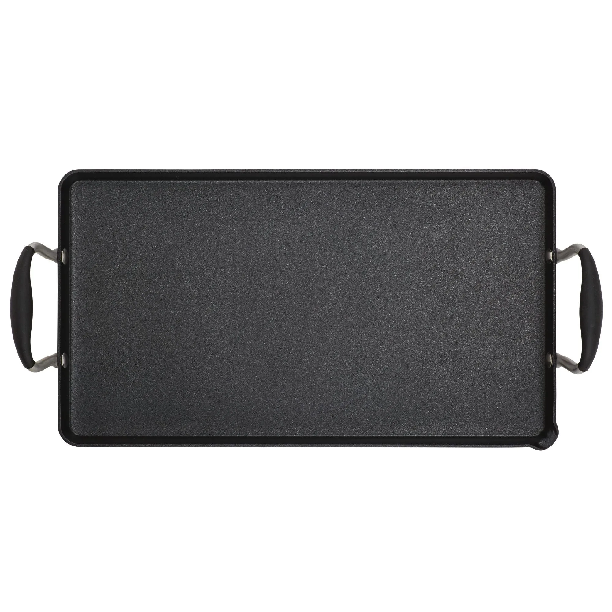 10" x 18" Double Burner Griddle with Multi-Purpose Rack