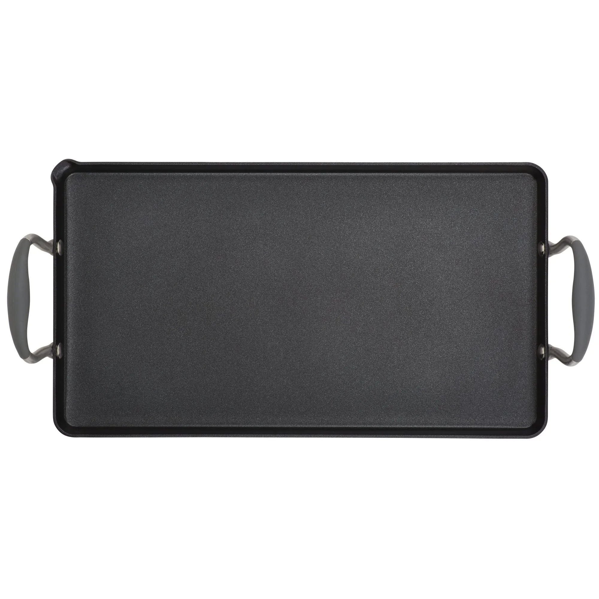 10" x 18" Double Burner Griddle with Multi-Purpose Rack