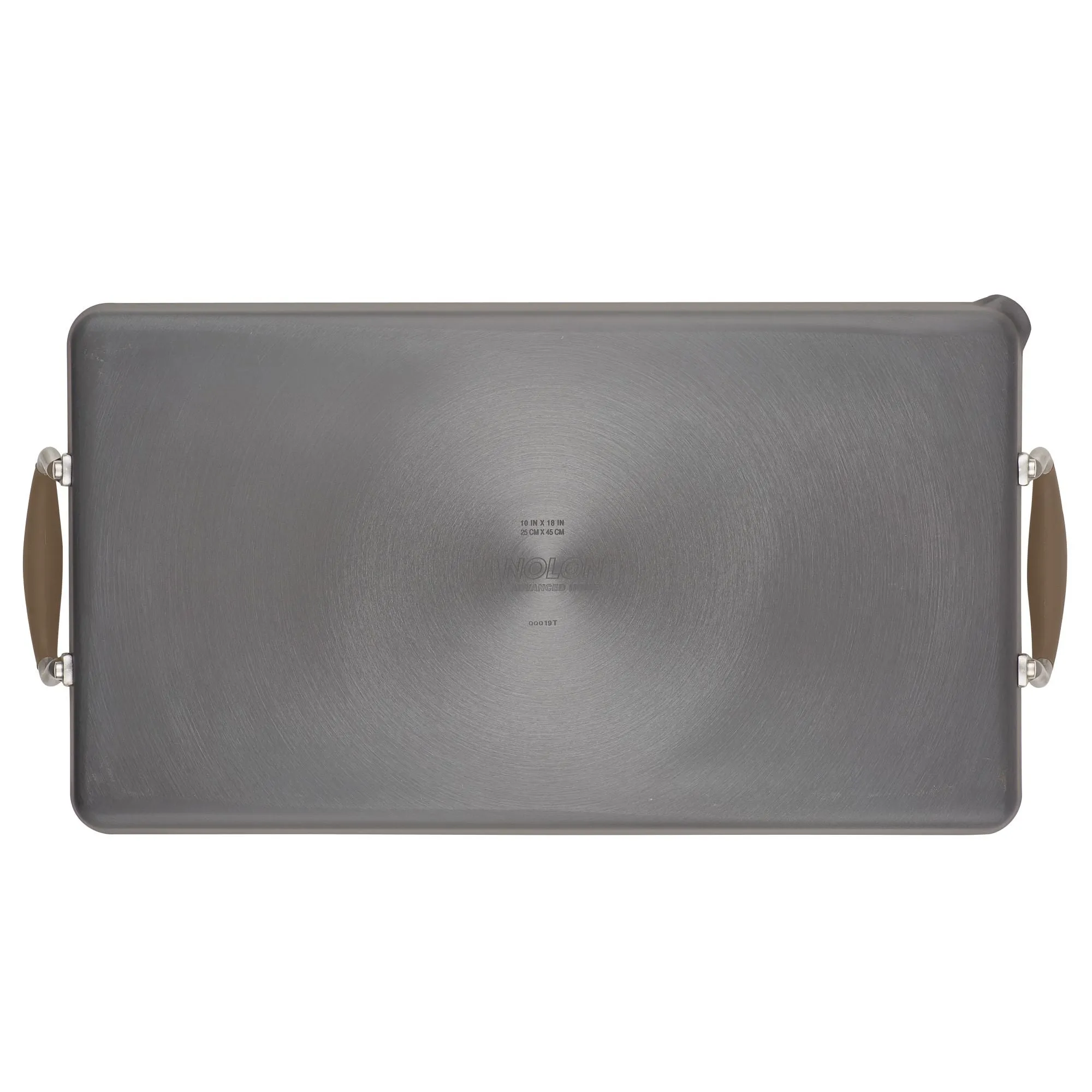 10" x 18" Double Burner Griddle with Multi-Purpose Rack