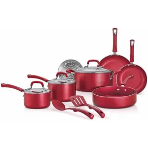 12-Piece Style Nonstick Cookware Set