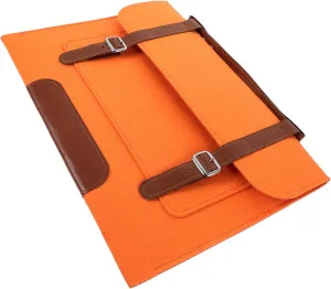 1Pc Laptop Handbag Felt Laptop Case for Students Teens Protective Lining for Bumps and Scratches Portable Briefcase with Comfortable Handle
