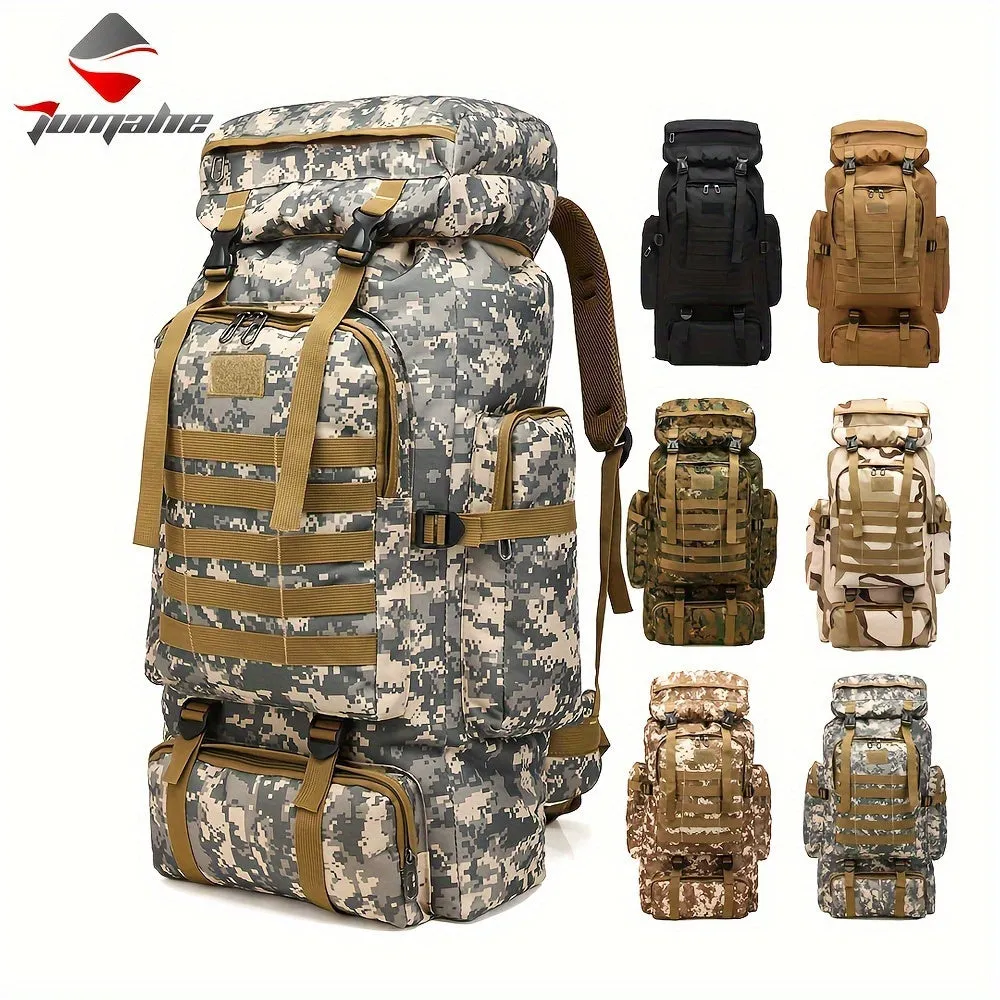 1pc Waterproof Outdoor Backpack For Camping And Hiking