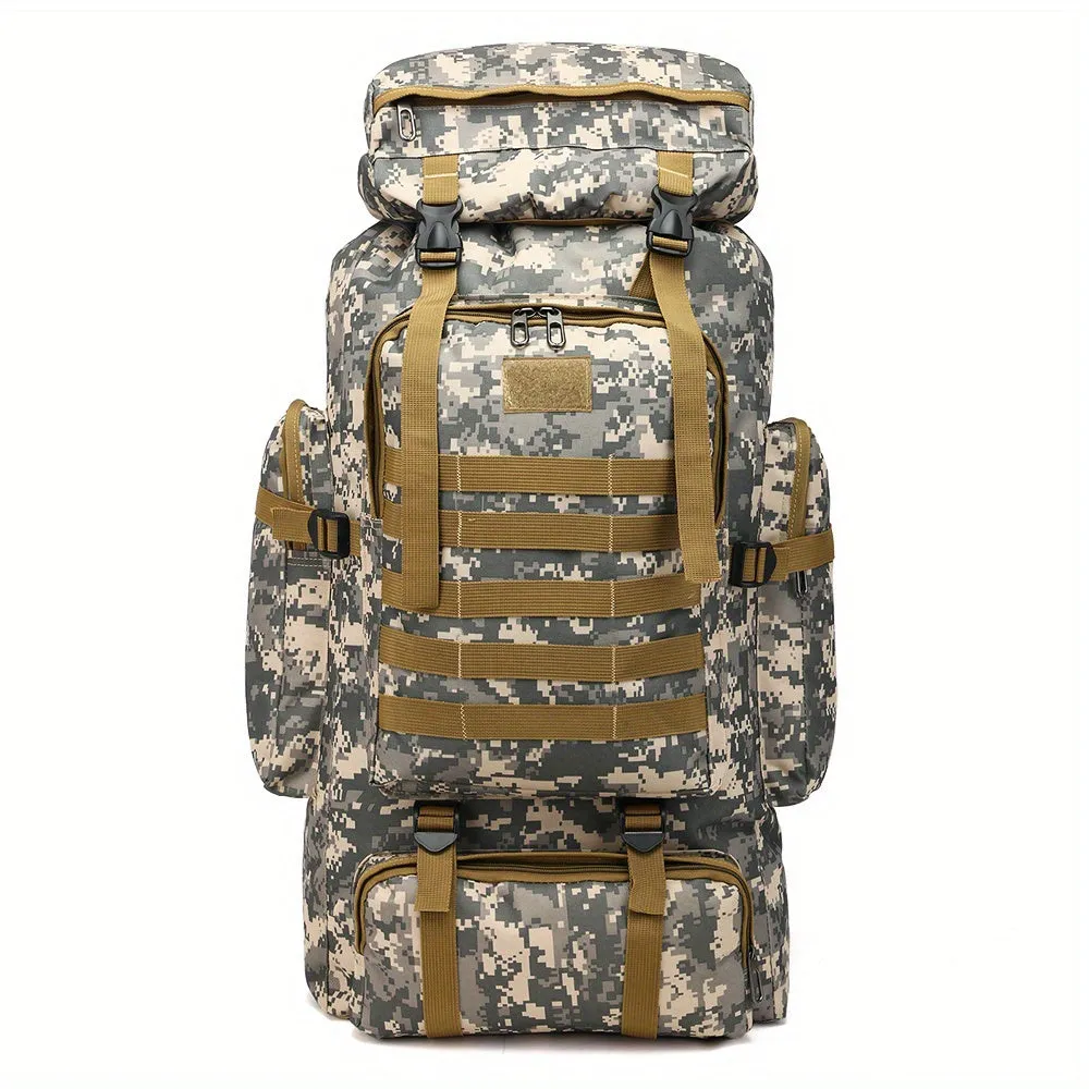 1pc Waterproof Outdoor Backpack For Camping And Hiking