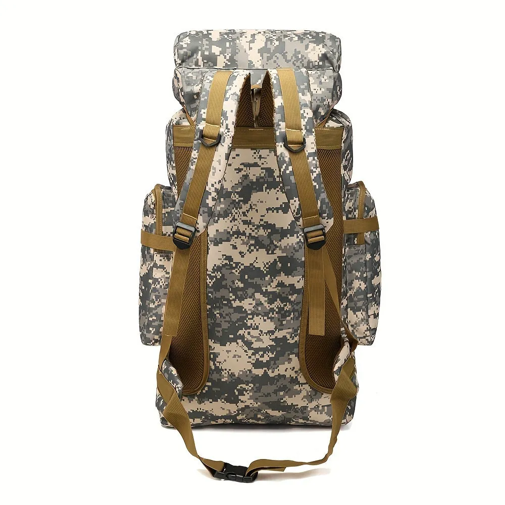 1pc Waterproof Outdoor Backpack For Camping And Hiking