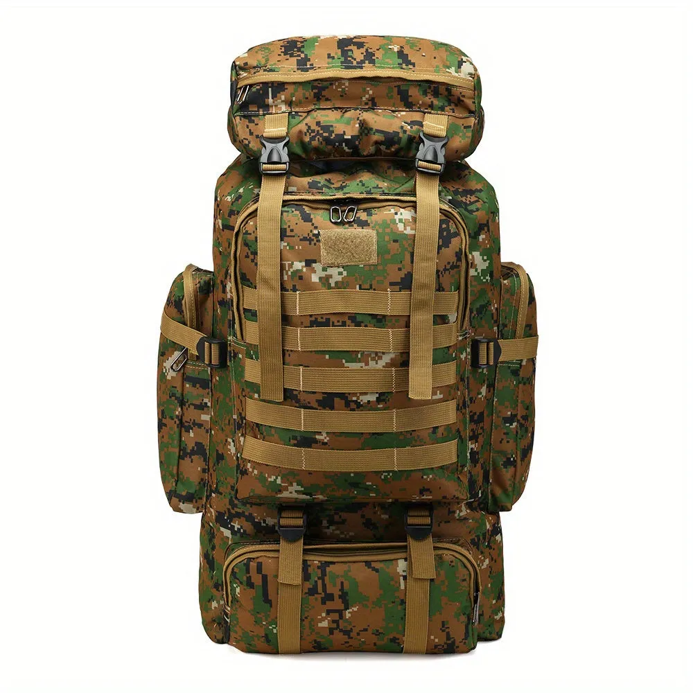 1pc Waterproof Outdoor Backpack For Camping And Hiking