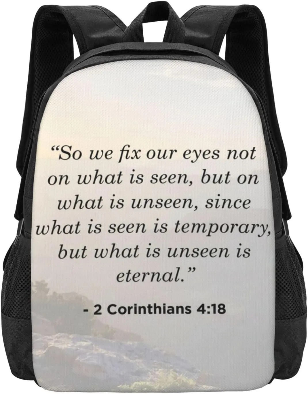 2 Corinthians 4 18 Lightweight Packable Backpack Travel Casual Hiking Daypack Foldable Backpack For Men Women