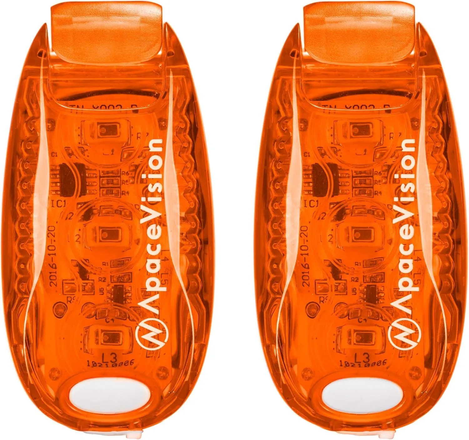 (2 Pack) - LED Safety Lights   Reflective Vests   Bands