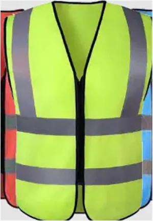 2 Pcs Reflective Safety Vest Reflective Gear High Visibility Workwear 360 Degree Protection Safety Vest Lightweight Running Vest for Workers Surveyors Emergency Responders