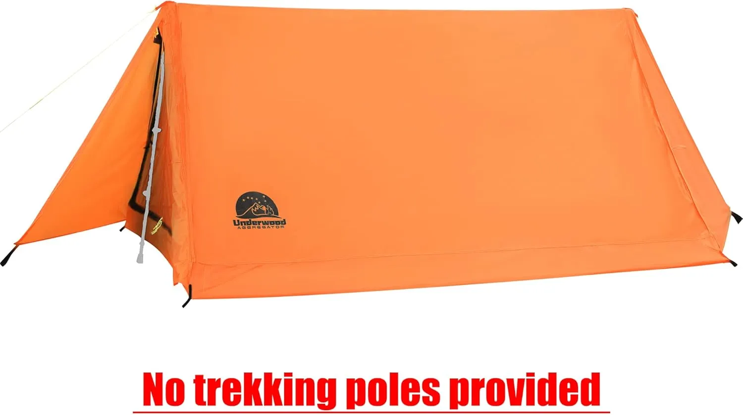 2-Person Trekking Pole Tent for Backpacking - Ultralight A-Frame Backpacking Tent, Two Person Waterproof Hiking Tent for Camping, Lightweight Camping Tent for Scouts, Trekker by Underwood Aggregator