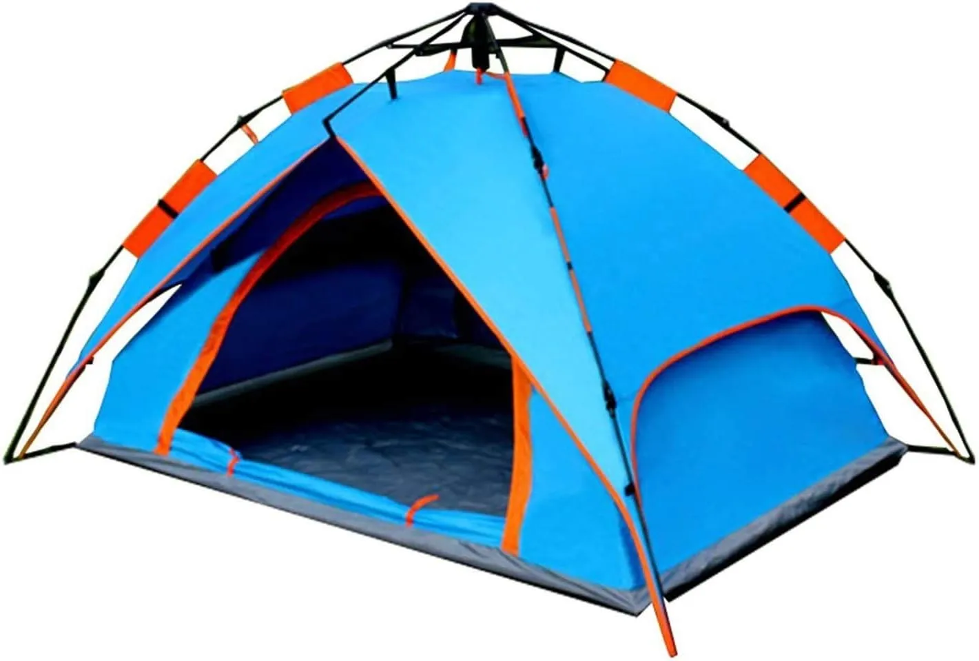 3-4 Person Tent Waterproof Tents for Camping Ultralight Backpacking Tent with Aluminum Poles and Storage Bag for Hiking Climbing Beach Garden Fishing Picnic