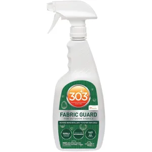 303 Products Fabric Guard - Restores Water and Stain Repellency To Factory New Levels, Simple and Easy To Use, Manufacturer Recommended, Safe For All Fabrics, 32oz (30606CSR) Packaging May Vary