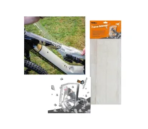 31941 Frame Defender Paint Protection Film Set for Protection Against Stone Chips and Scratches on The Bike, 31 Pieces, Clear Matt