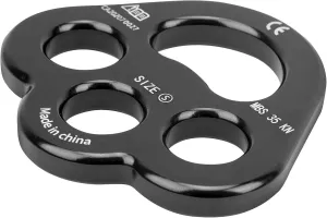 35kN Rigging Plate, Force Divider Plate Bear, Anchor Divider Connector Gear for Yoga Hammock Descender Rock Climbing