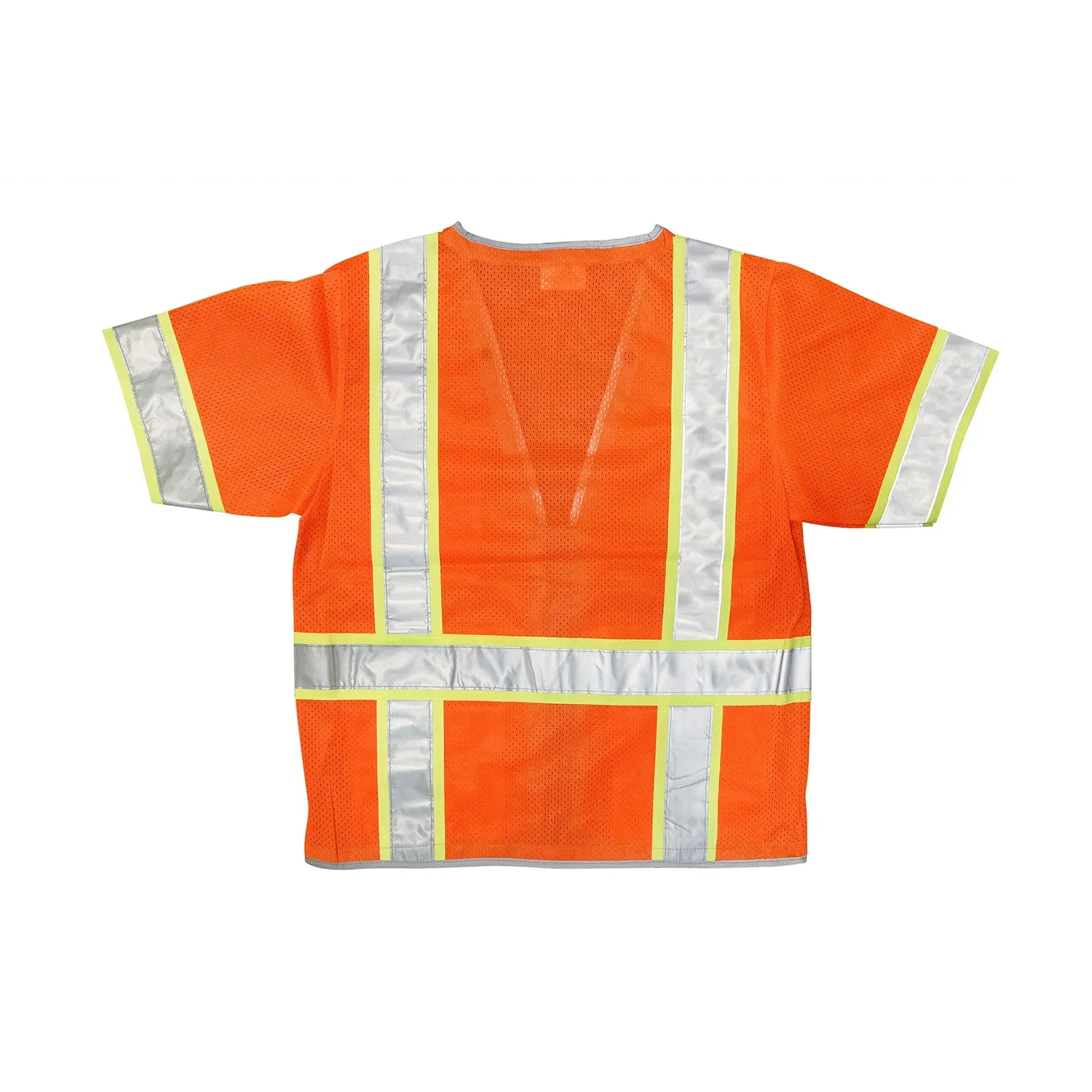 3A Safety Groups Surveyor Safety Vest, ANSI Class 3 - Orange