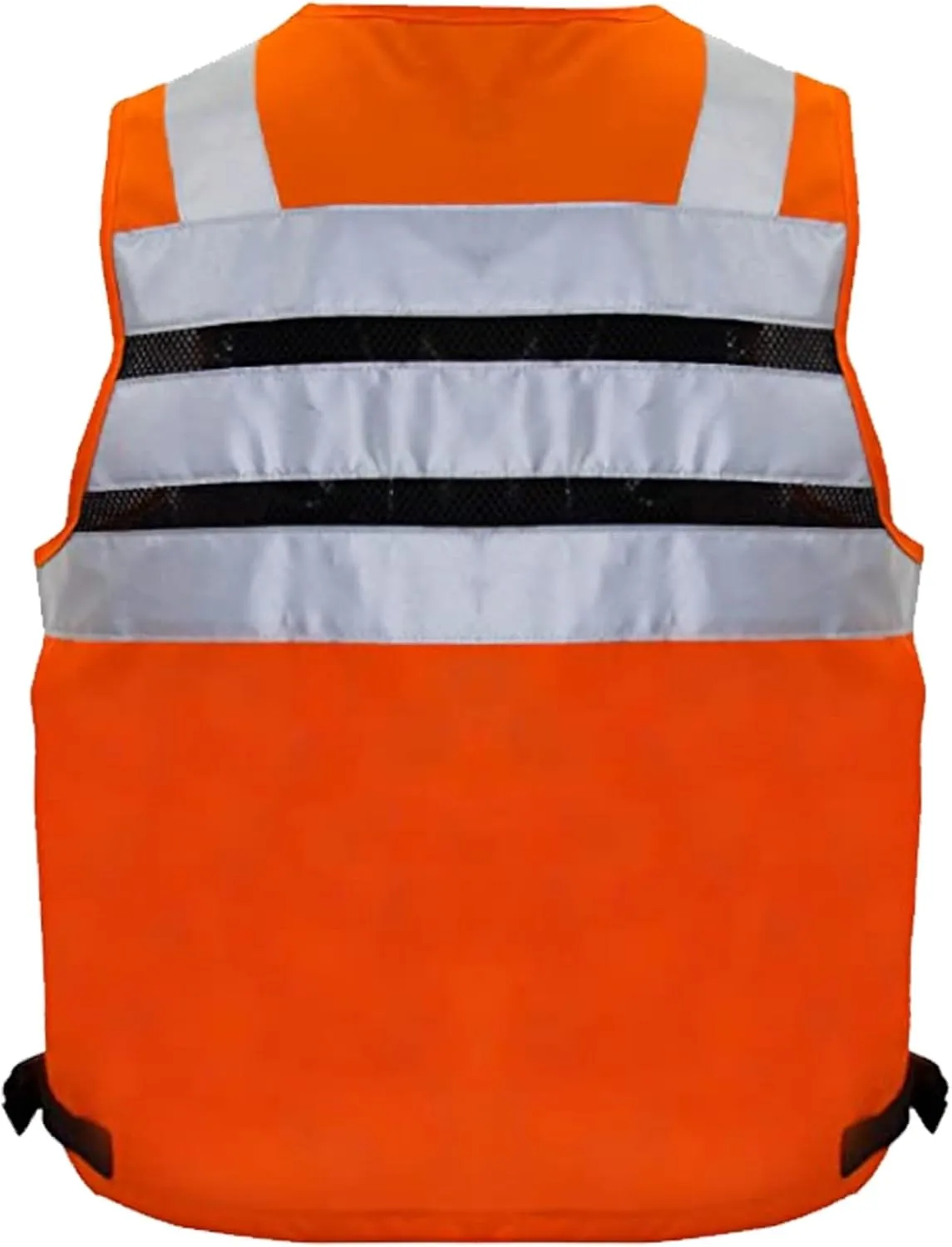 3M Reflective Stripes Safety Vest Hi-vis Yellow Knitted 10 Pockets Bright Construction Workwear Men Women M-7XL