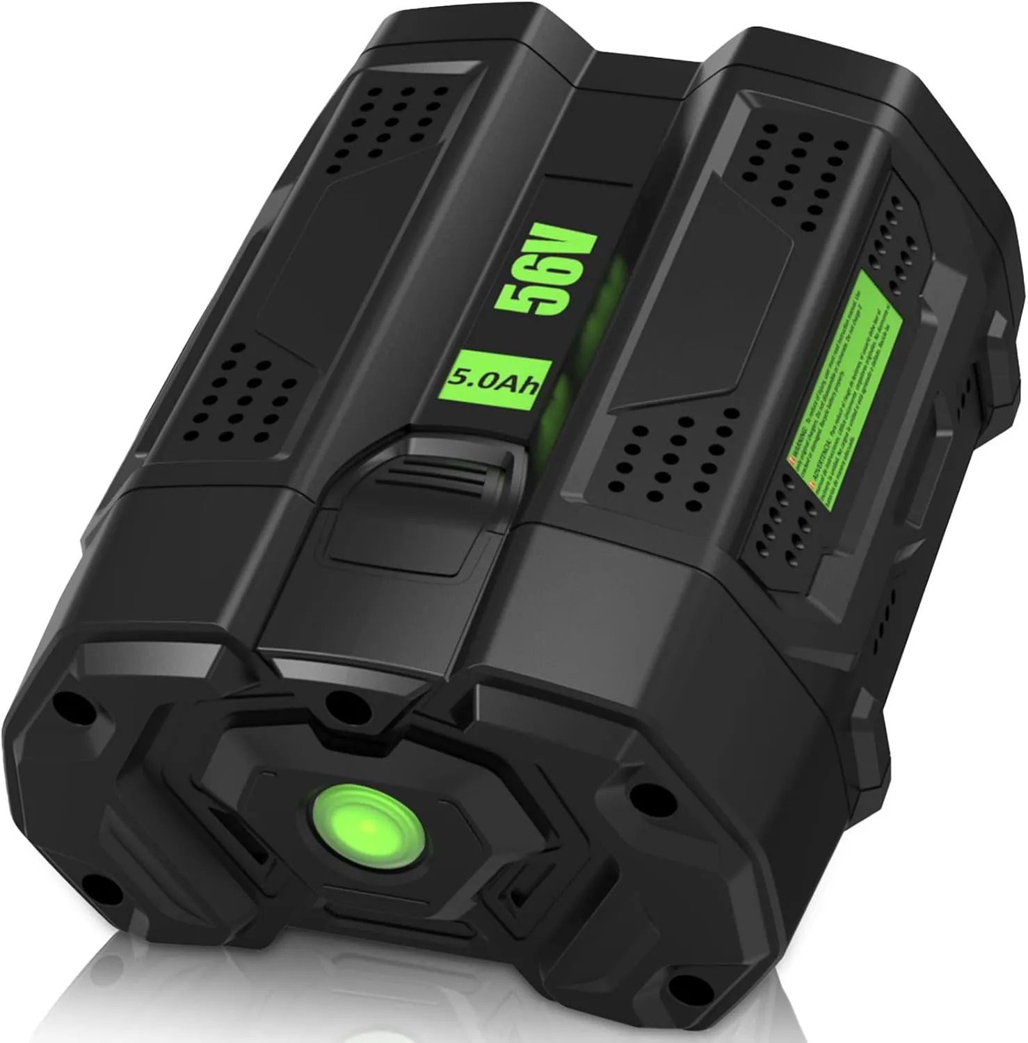 56V 5000mAh BA2800 BA4200 Replacement for EGO 56V Battery,Compatible with EGO 56 Volt Battery Lithium Ion BA2800 BA4200 BA4200T BA1400 BA1400T BA2240 Lawn Mower, Leaf Blower, Chainsaw Tools (Black)