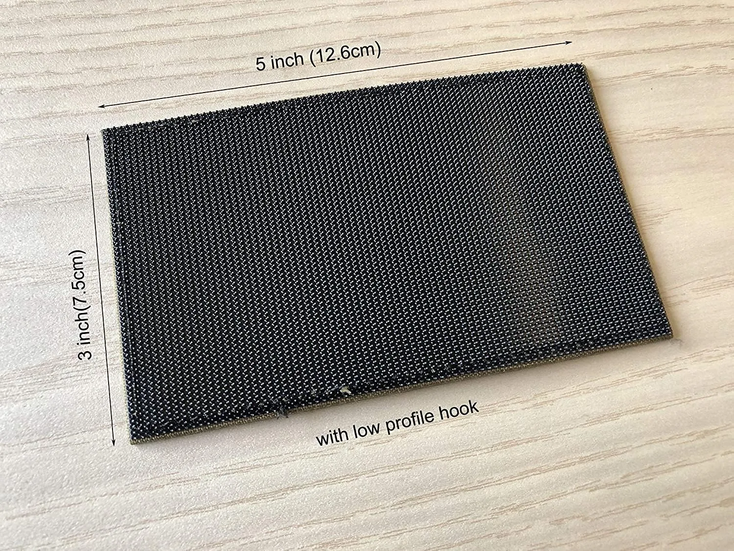 5x3 inch Large OD Green Infrared IR US USA American Flag Patch Tactical Vest Patch Hook-Fastener Backing (5" Width x 3" Height) (OD Green)