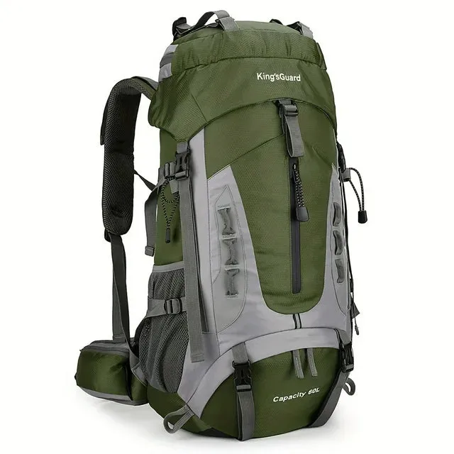 60L Hiking Backpack – Waterproof Camping & Travel Daypack