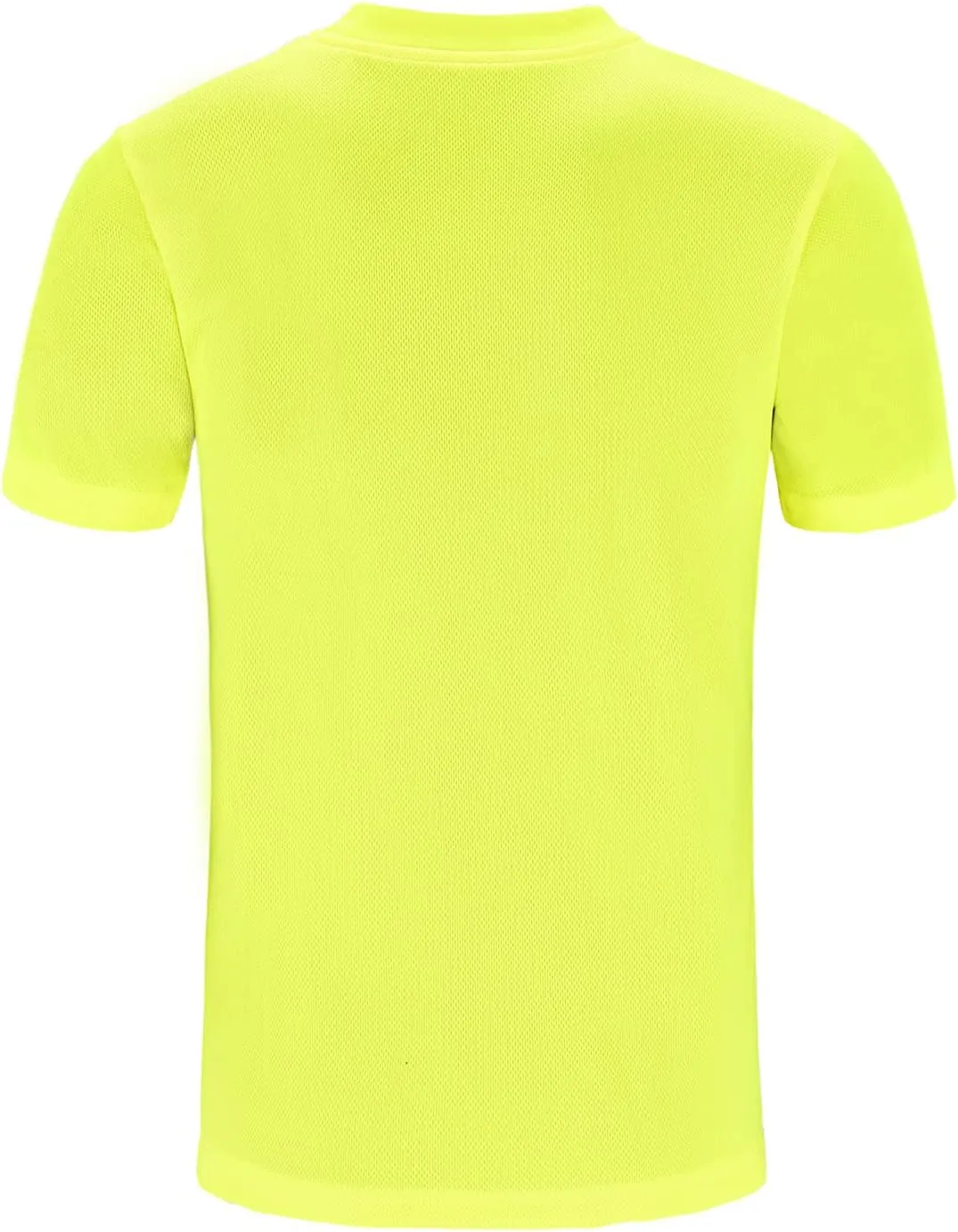 A-SAFETY Custom Shirt for Men High Visibility Safety Customize Logo Short Sleev T Shirt (XS-6XL)