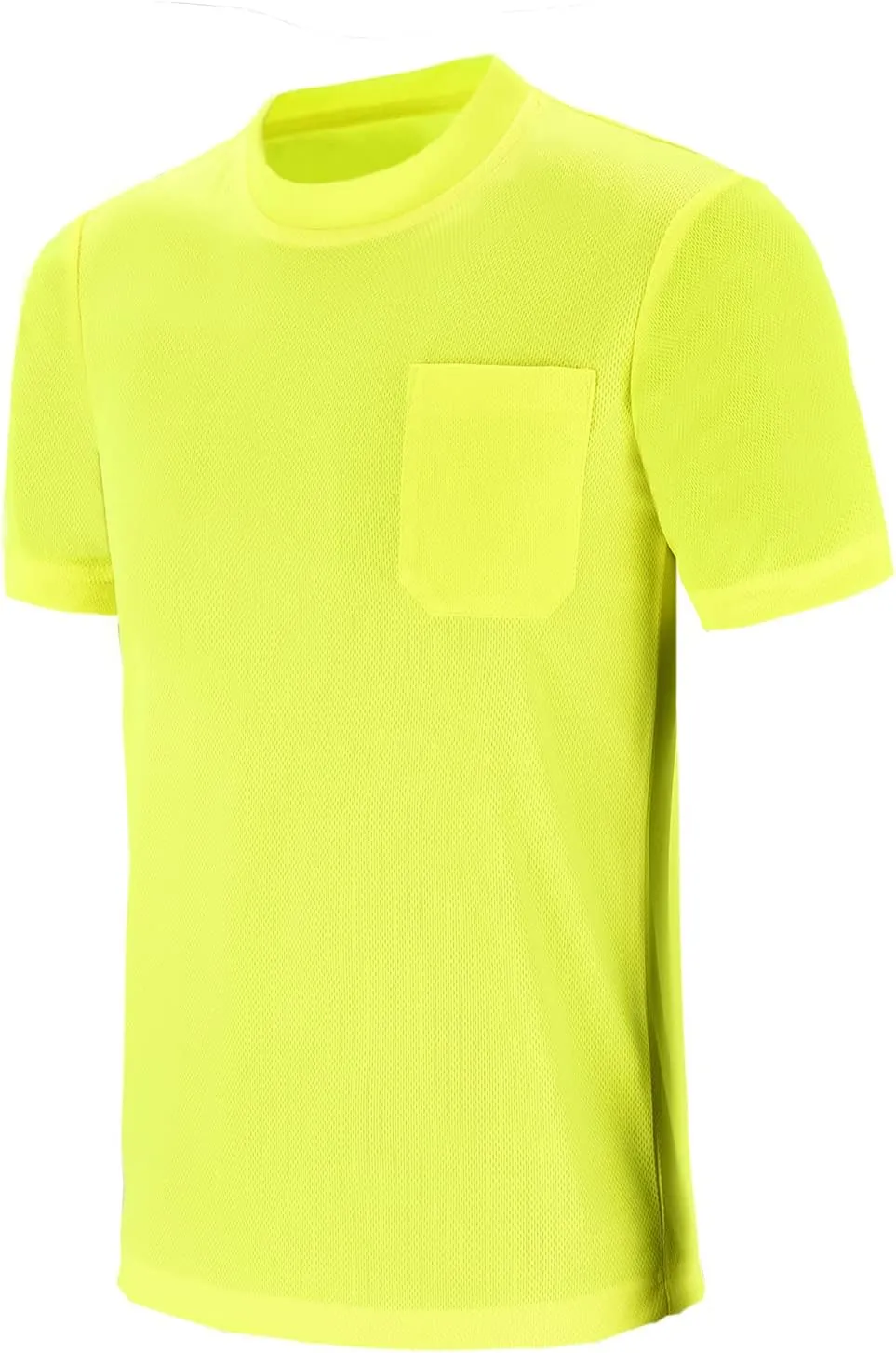A-SAFETY Custom Shirt for Men High Visibility Safety Customize Logo Short Sleev T Shirt (XS-6XL)