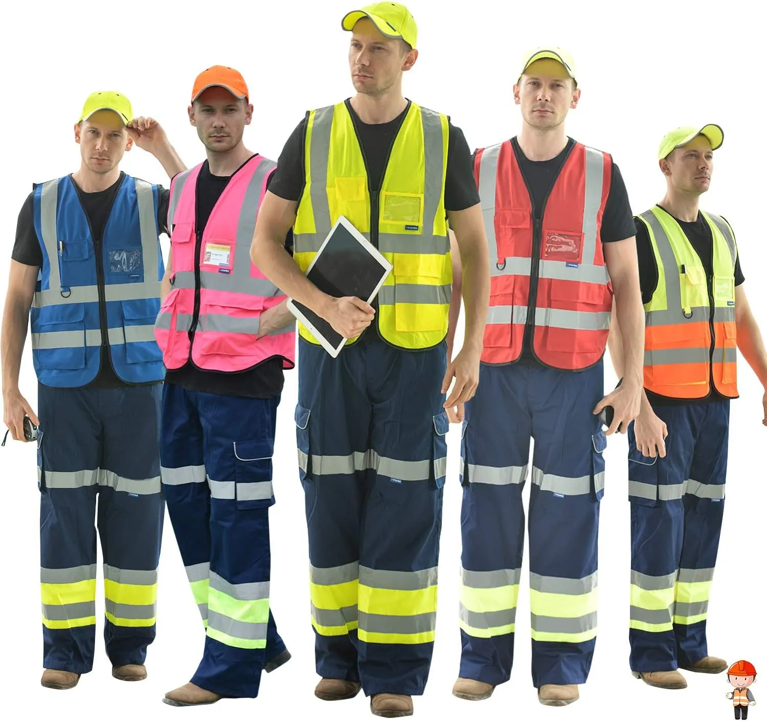 A-SAFETY Enhanced Visibility Safety Vest, Hi Viz 2 Band And Braces Waistcoat safe for Motorcycle, Running/Jogging, Bike/Bicycle Riding Outdoor Activities, Yellow