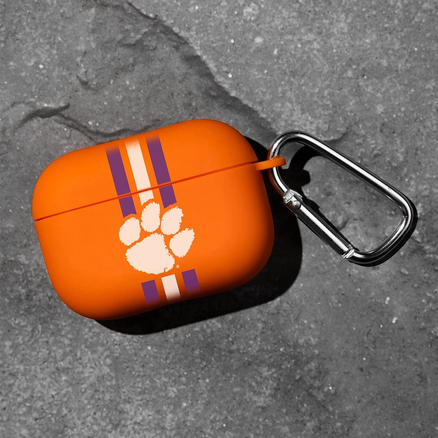 Affinity Bands Clemson Tigers HD Combo Package Compatible with Apple Watch and AirPods Pro