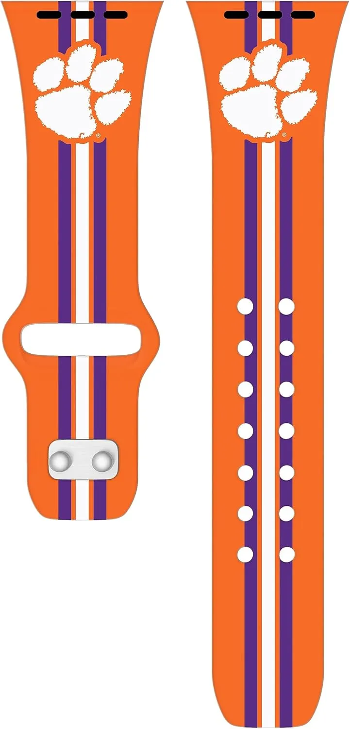 Affinity Bands Clemson Tigers HD Combo Package Compatible with Apple Watch and AirPods Pro