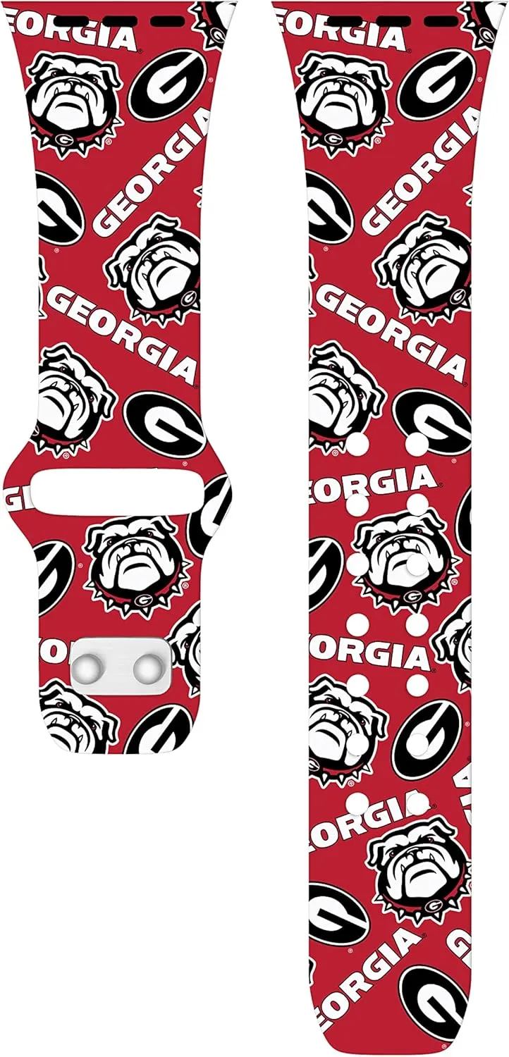 Affinity Bands Georgia Bulldogs HD Combo Package Compatible with Apple Watch and AirPods Gen 1 & 2 (Random)