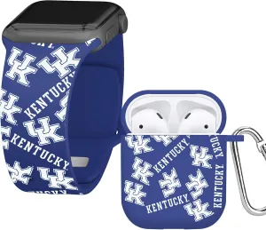 Affinity Bands Kentucky Wildcats HD Combo Package Compatible with Apple Watch and AirPods Gen 1 & 2 (Random)