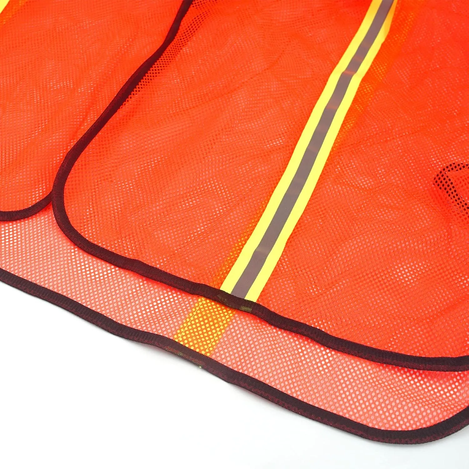 AIEOE Mens 5/10 Pack High Visibility Reflective Vest Hi-vis Bright Color Construction Safety Vest