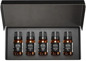 AirScent Hotel Diffuser Oil Gift Set - Metro City 5 Star Hotel Scents - 10 mL, 0.34 fl oz Fragrance Oil Set - Inspired by The Edition, Costes Paris, Fairmont, London St James and The Baccarat Hotel
