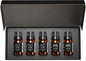 AirScent Perfume Dupe Fragrance Oil Gift Set - Pure Bliss Fragrances - 10 mL, 0.34 fl oz Diffuser Oil Set Inspired by Baccarat Rouge, Creed-Aventus, Coco-Chanel, Santal 1033 and Santal 1026
