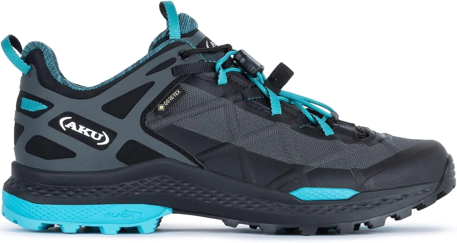 AKU Women's Rocket DFS GTX Hiking Easy, Moderate & Rugged Trails Lightweight Waterproof Breathable Laced Low Shoes
