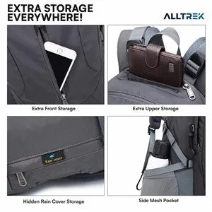 ALLTREK Tas Ransel ARCADIA 40L Daypack Waterproof Outdoor Travel - Navy