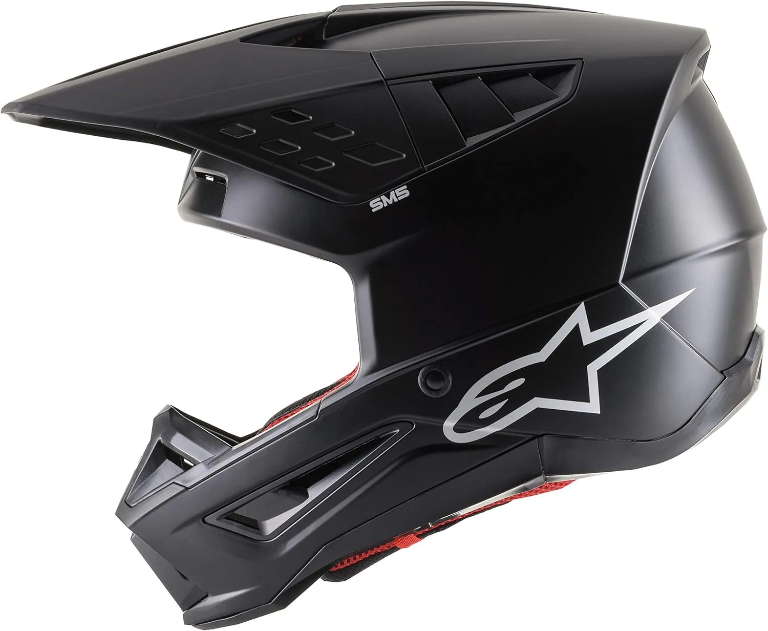 Alpinestars 8303121110-XXL S-M5 Solid Helmet - Black Matte (2X)