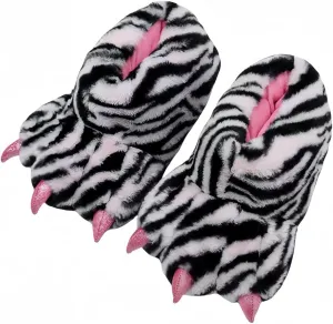 Animal Paw Slippers Plush Warm Home Slippers Bear Slippers for Adults Stuffed Furry Animal Monster Claw Paw