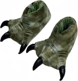 Animal Paw Slippers Plush Warm Home Slippers Bear Slippers for Adults Stuffed Furry Animal Monster Claw Paw