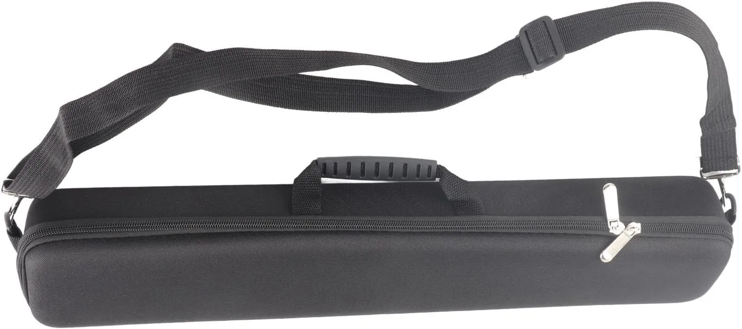 Anti‑Shock Fishing Rod Bag Fishing Rod Case Anti Shock Hard Shell Fishing Rod Holder Bag with Shoulder Strap for Fishing Tools