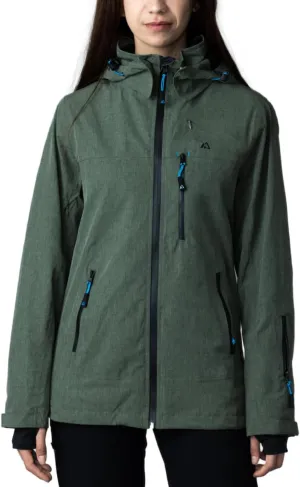 Apricoat Adventure 2.0 Warm Winter Jacket Insulated, Hooded, Waterproof and windproof Coat for Travelling, Hiking, Trekking