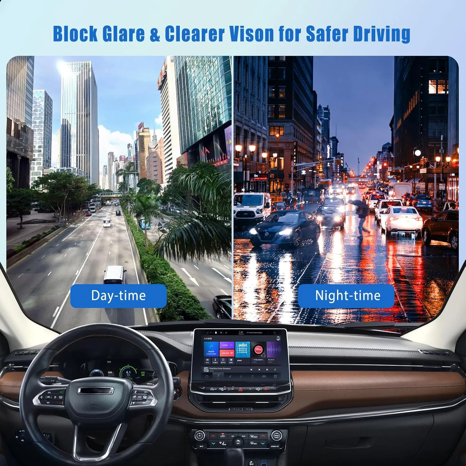 ARANA Car Window Tint Film 24" in × 15' Ft, 5% Premium Nano Ceramic Window Tints Automotive Privacy Tinted Film for Cars Trucks Heat Control 99% UV/IR Blocking Glare & Scratch Proof