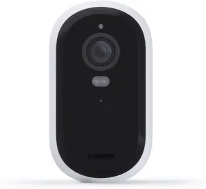Arlo Essential Wireless Hd Security Camera, 2nd Generation, Outdoor & Indoor Wireless Camera with Color Night Vision - White, 1-Pack, VMC2050 (Renewed)